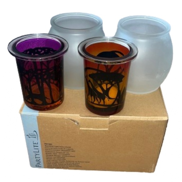 PartyLite Woodland Light Votive Holder - Picture 2 of 7